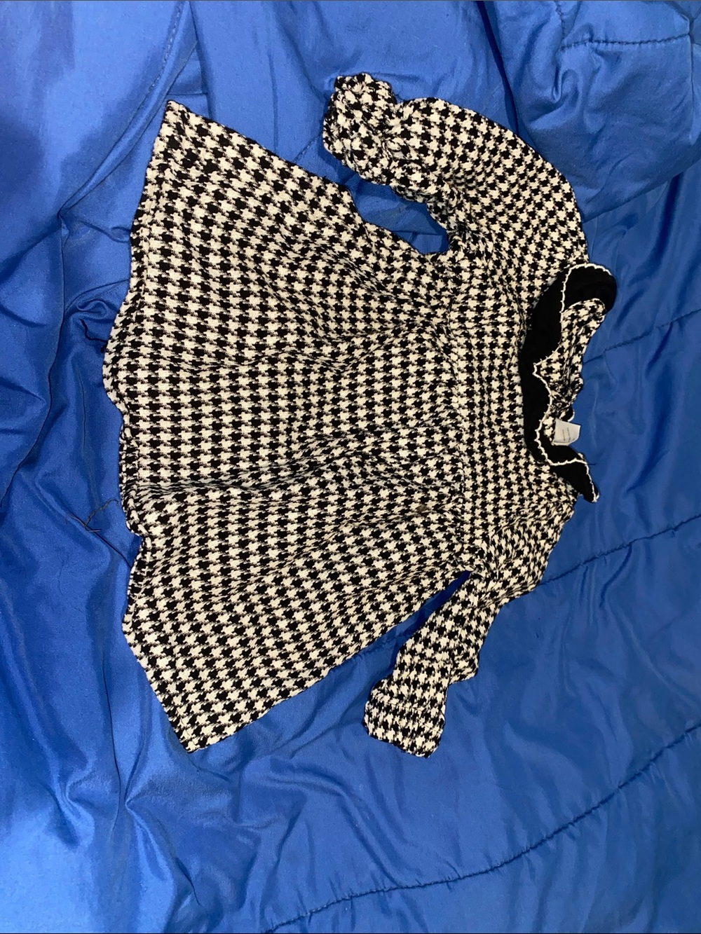Cotton On Black and White Houndstooth Dress